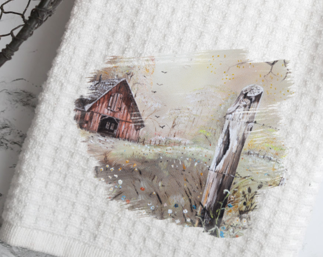 Barn3 Waffle towel