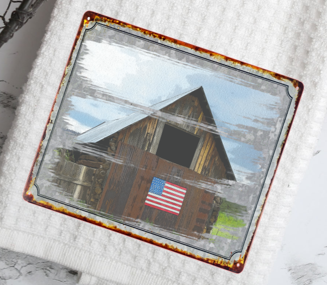 Barn4 Waffle towel