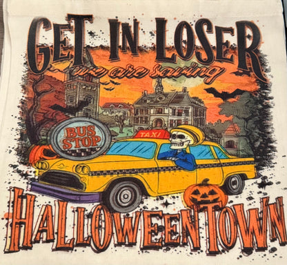 Canvas Halloween Themed Totes 15”x 15”