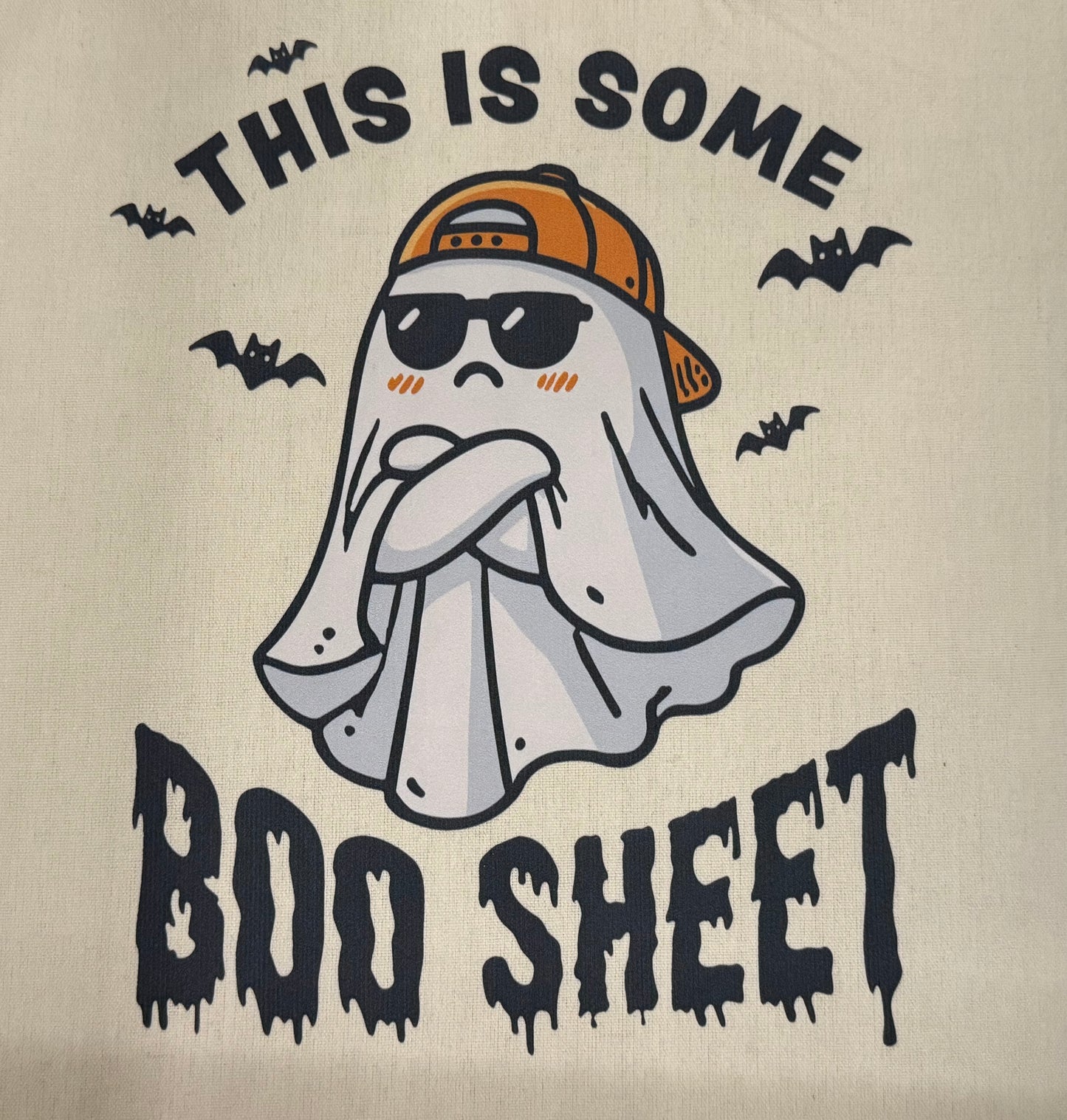 Canvas Halloween Themed Totes 15”x 15”