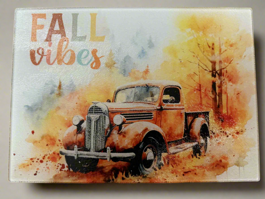 Fall Vibes- Cutting Board