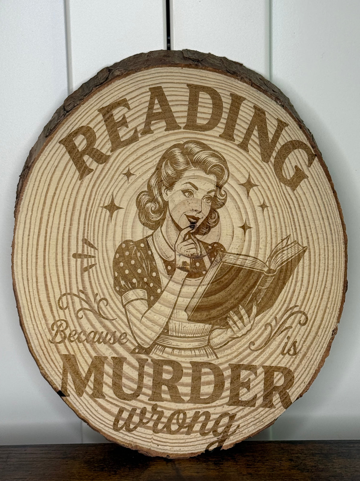 reading artwork