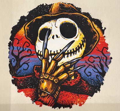 Canvas Halloween Themed Totes 15”x 15”