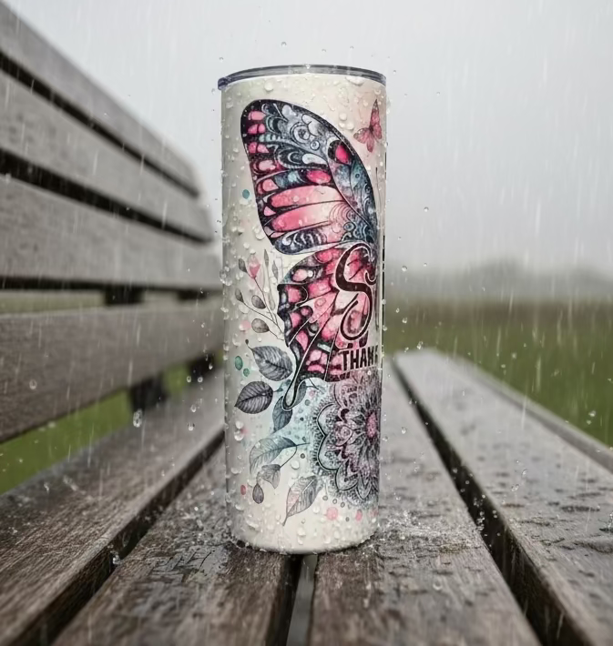 Stronger Than The Storm Sublimated Tumbler
