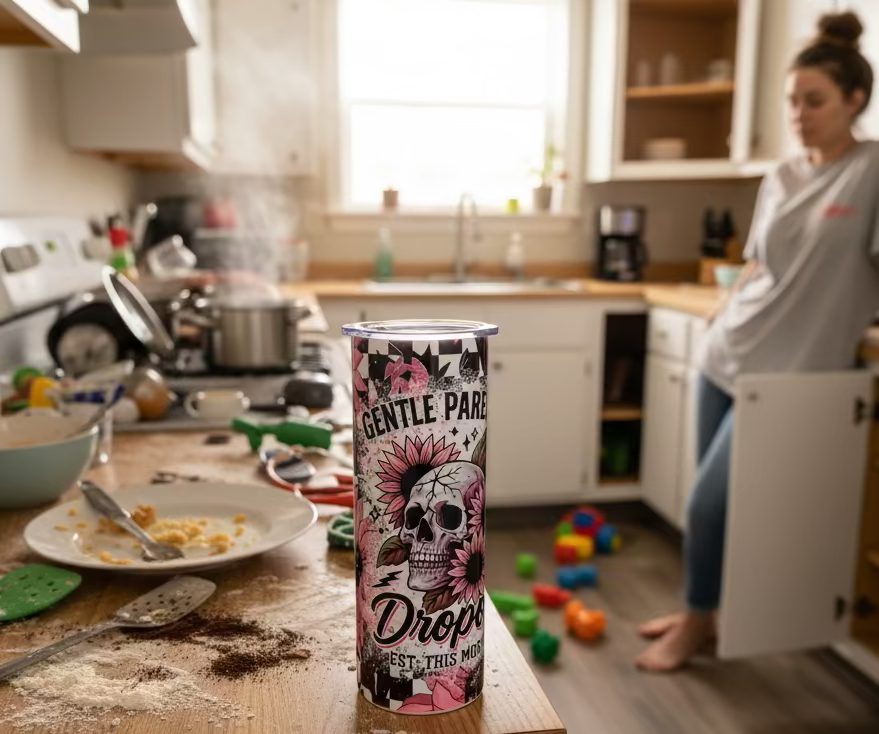 Gentle Parenting Drop Out Sublimated Tumbler