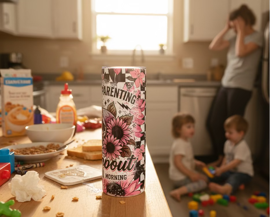 Gentle Parenting Drop Out Sublimated Tumbler