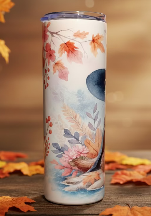 Otter Witch Sublimated Tumbler