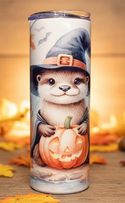 Otter Witch Sublimated Tumbler