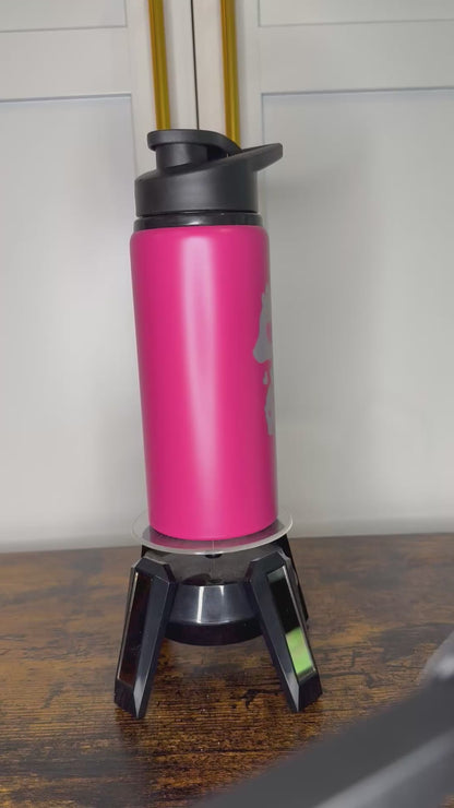 20 oz Mama Bear laser etched water bottle