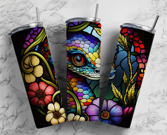 JT006 Cute Baby Snake Sublimated Tumbler