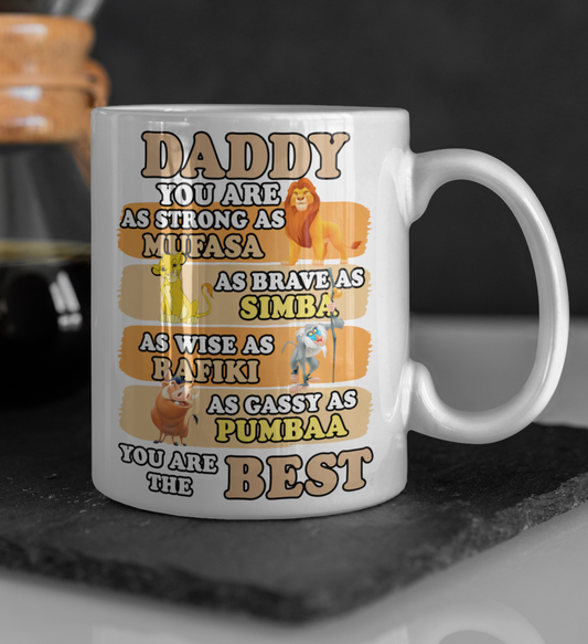 Lion King - Dad Themed Coffee Mug