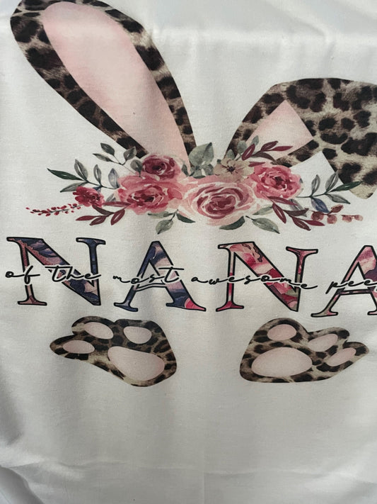 Nana of The Most Awesome Peeps Raglan