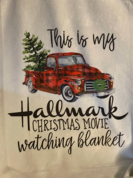 Hallmark Movie Watching Blanket Soft Fleece