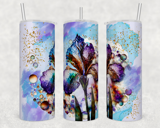 JT023 Inked Iris Sublimated Tumbler